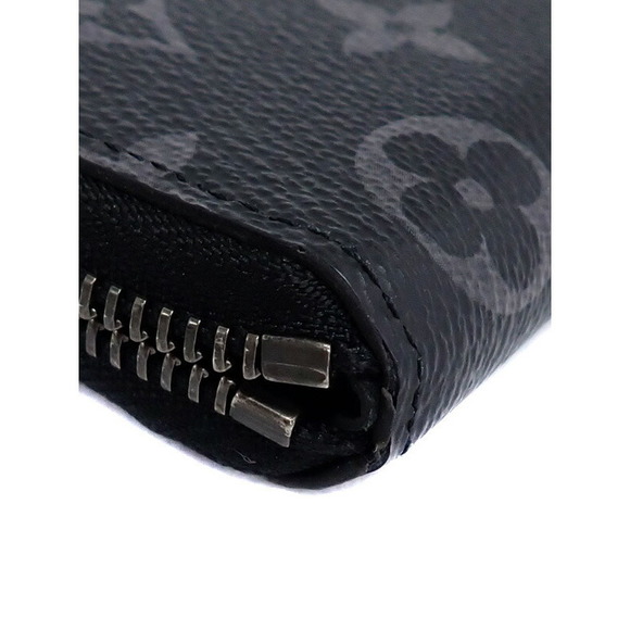 Louis Vuitton Vertical Eclipse Long Wallet Zip Black Monogram Zippy - Picture 5 of 5